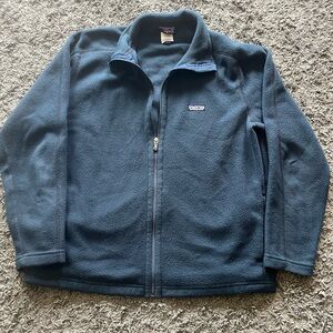🔵Patagonia mens Full-Zip Fleece Jacket - Navy Blue size XL